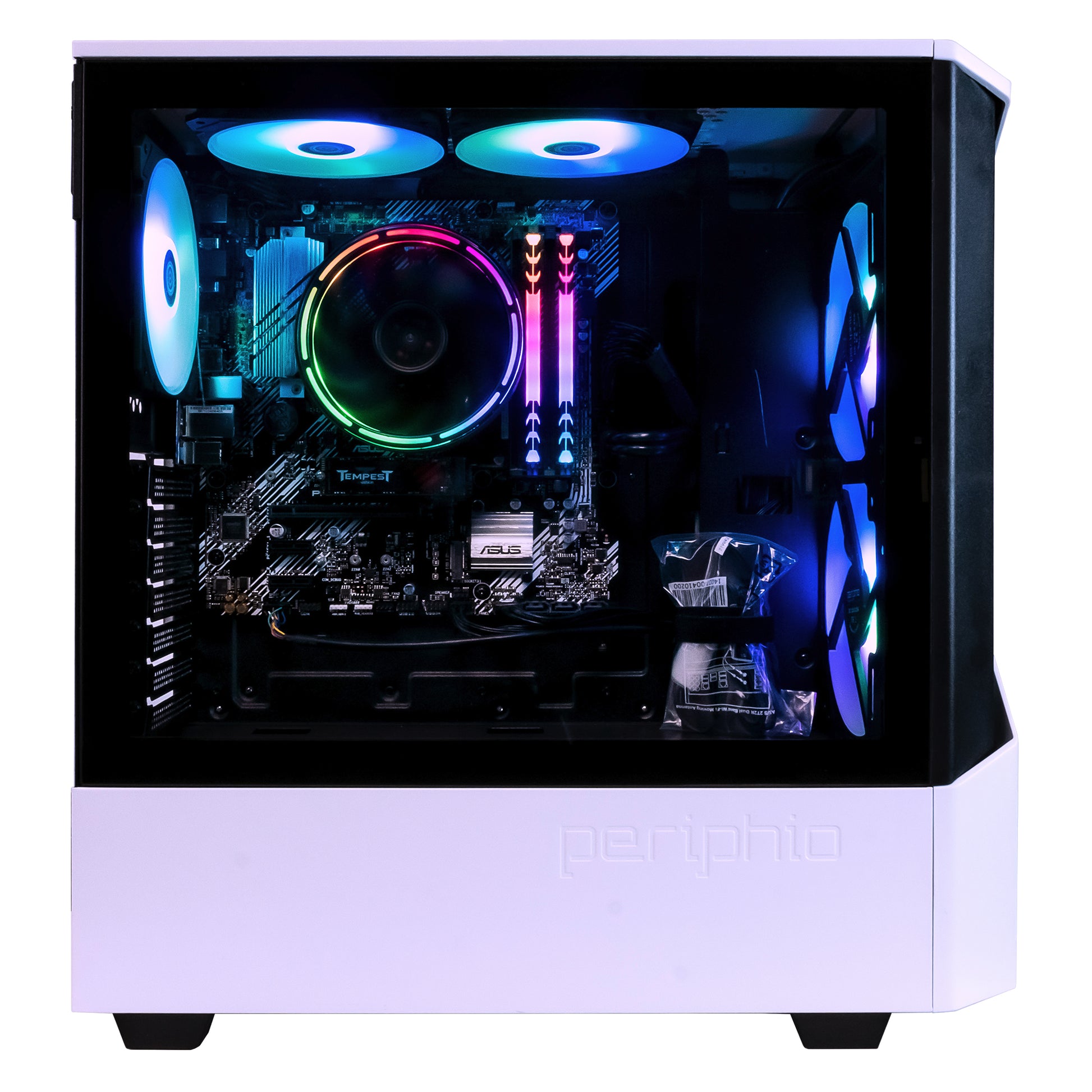 B450M Dark Castle Desktop Computer, AMD Ryzen 7 Gen 5, 16GB, +1TB HD 1TB SSD